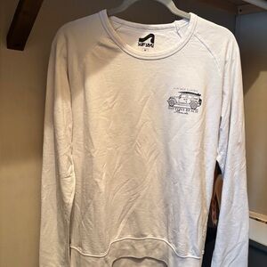 Surf Style White Logo long sleeve shirt